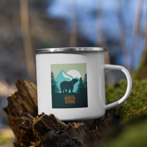 Enamel Bear Mug