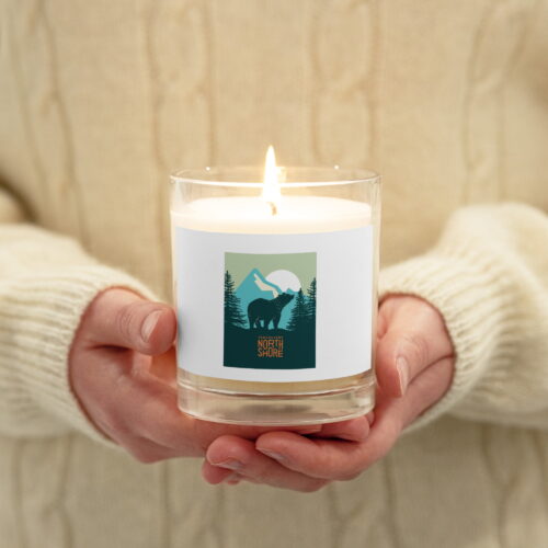Bear Glass Jar Soy Wax Candle