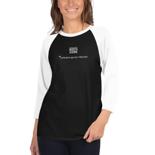 Logo Unisex 3/4 Sleeve Raglan Shirt