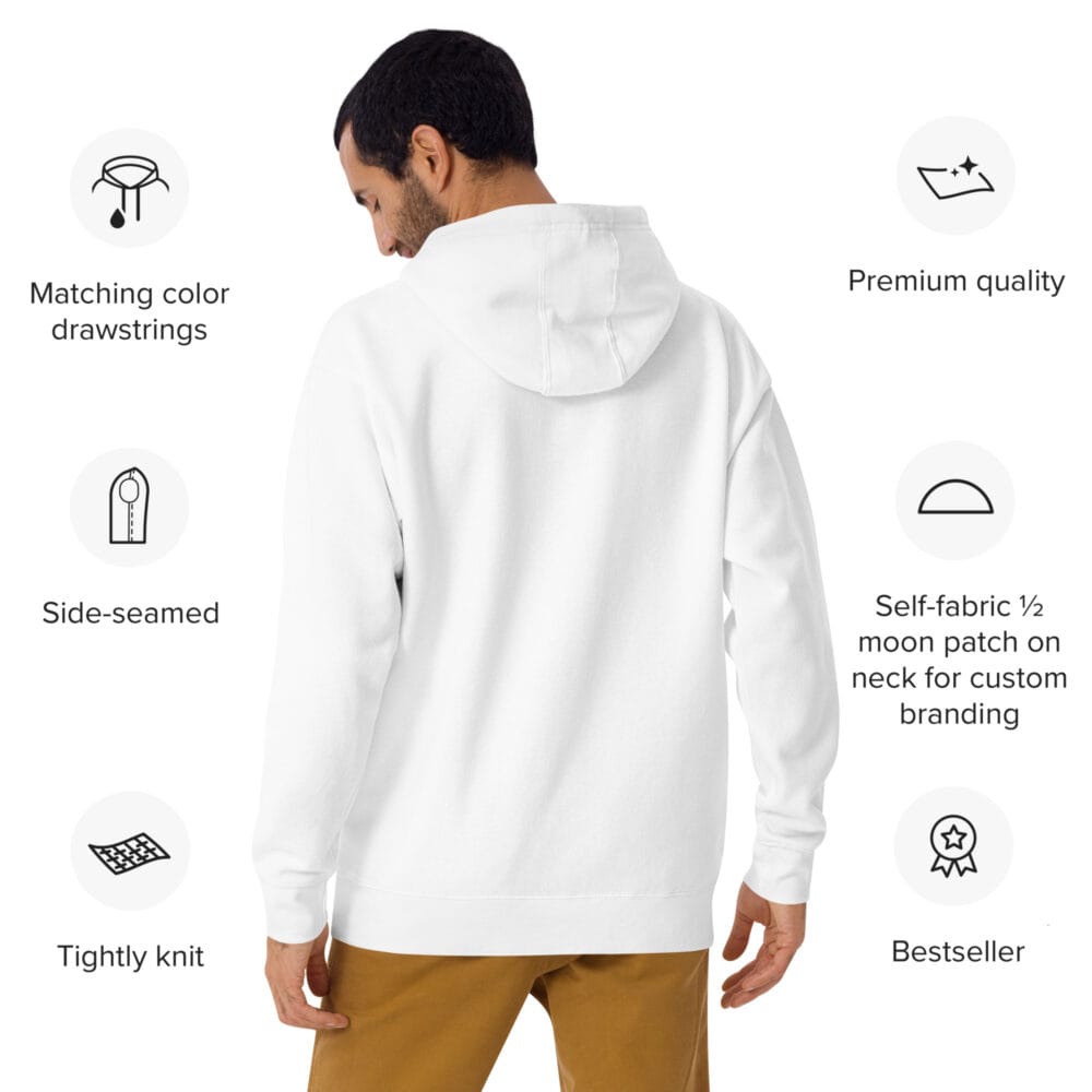 Pride Unisex Embroidered Hoodie - Image 4