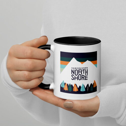 Mountain Mug With Color Inside