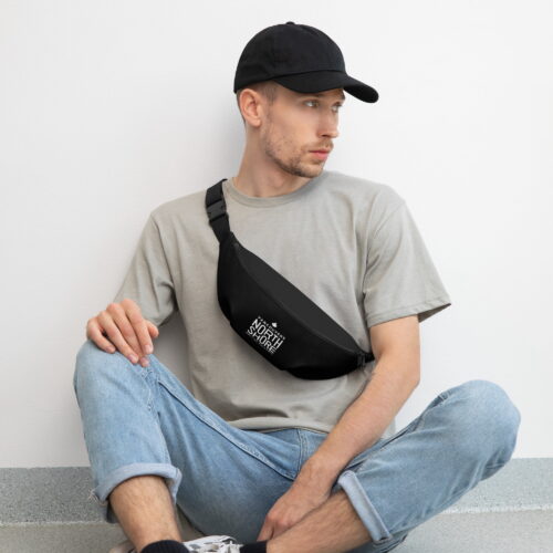 Black Logo Fanny Pack