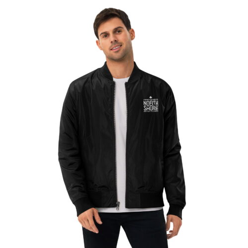 Premium Logo Recycled Bomber Jacket
