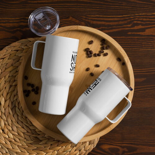 Logo Travel Mug With A Handle