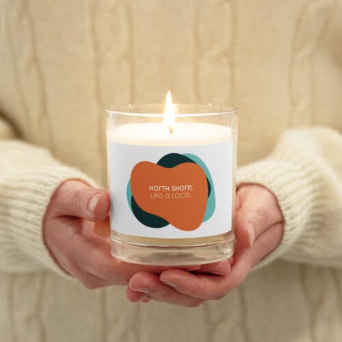 North Shore Like Local Glass Jar Soy Wax Candle