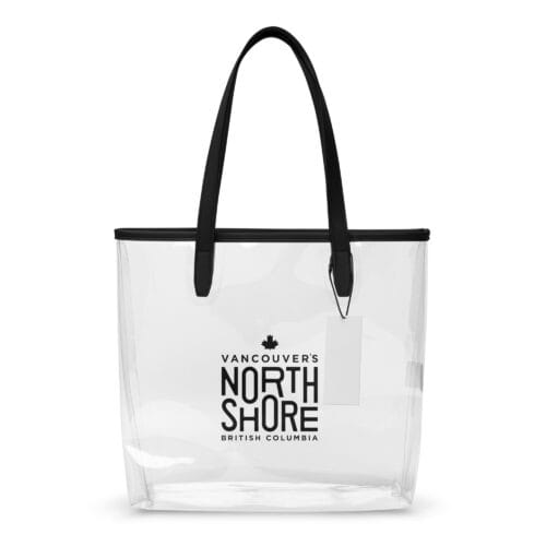 Vancouver’s North Shore Clear tote bag
