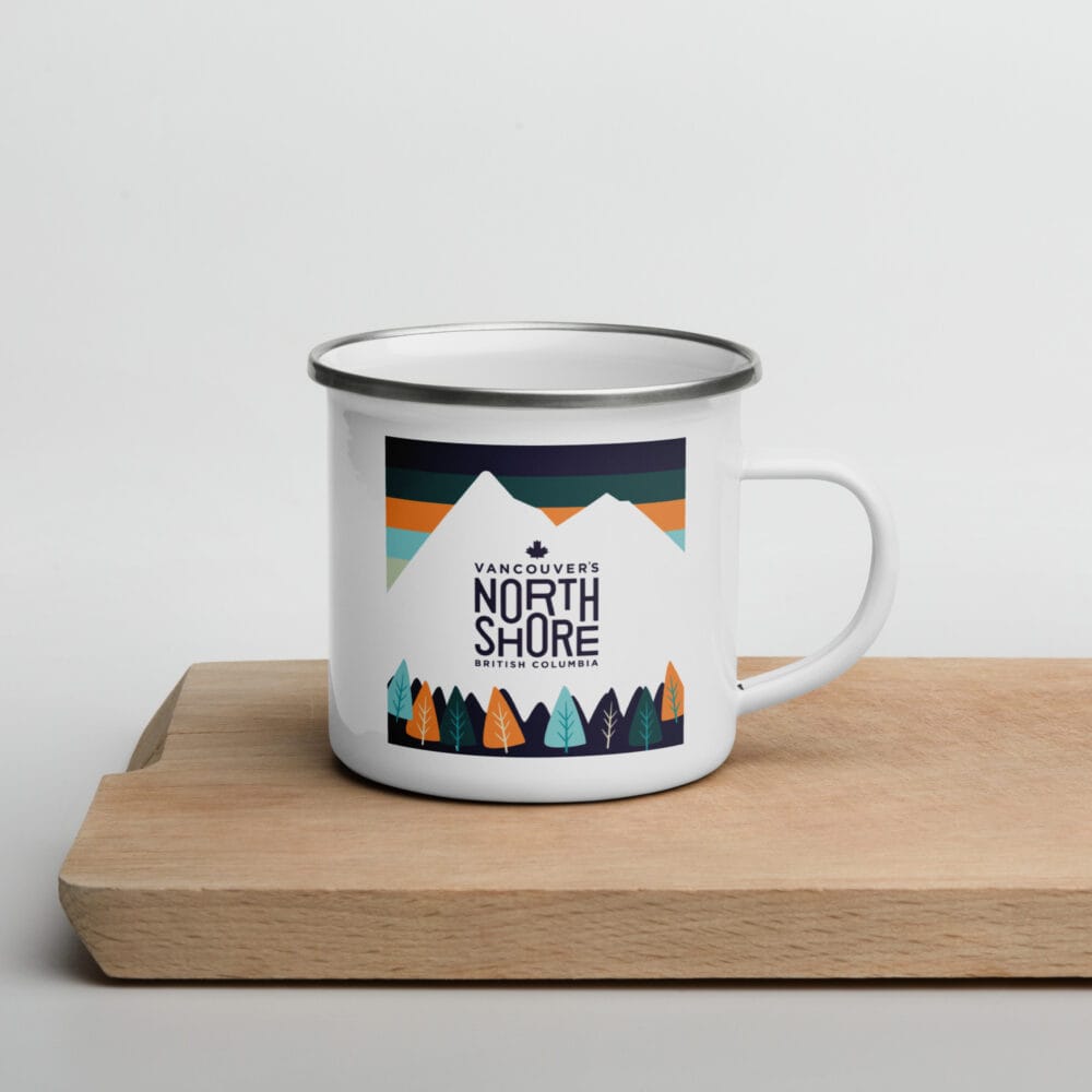 Enamel Mountain Mug - Image 3