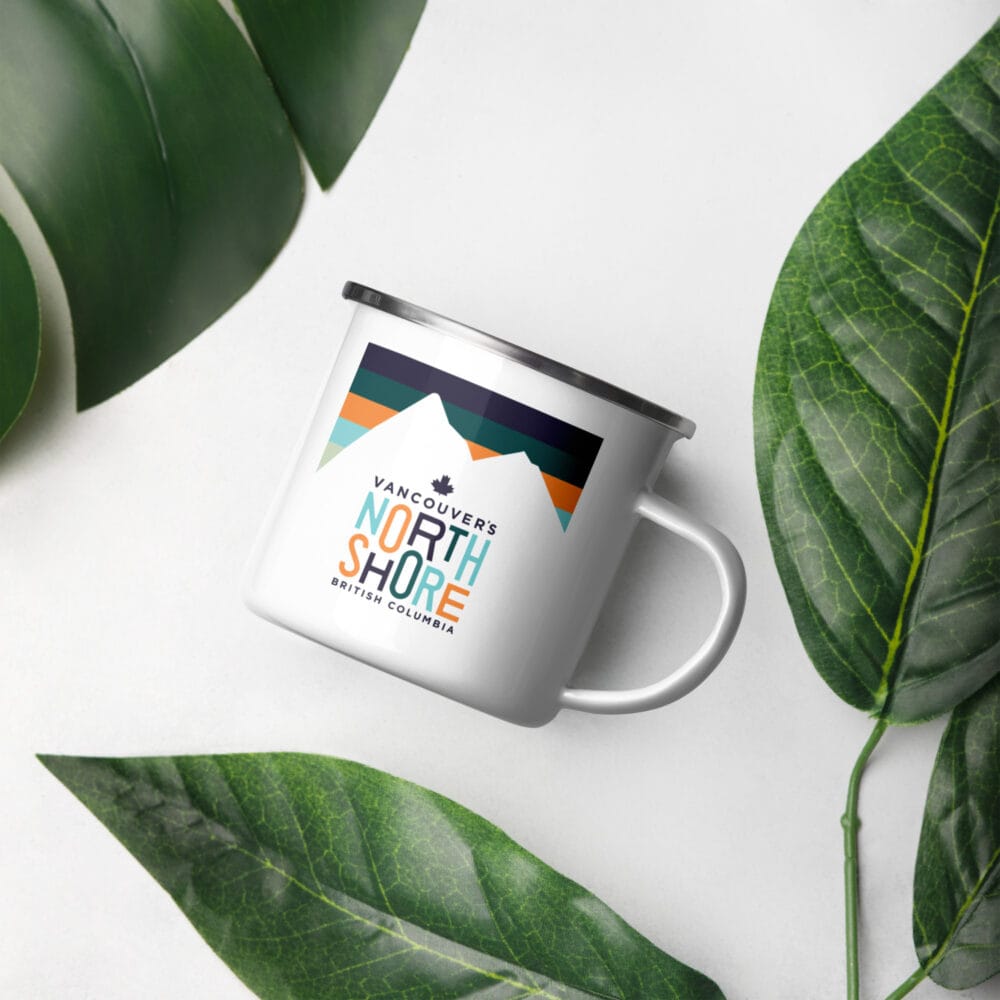Enamel Mountain Mug - Image 5