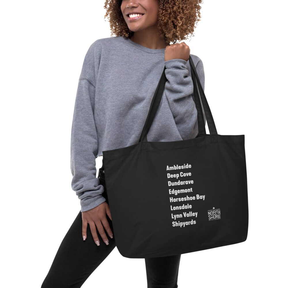 Neighbourhood Large organic tote bag