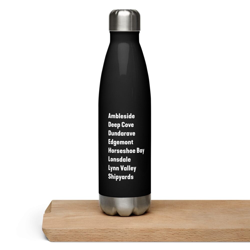 Neighborhood Stainless steel water bottle