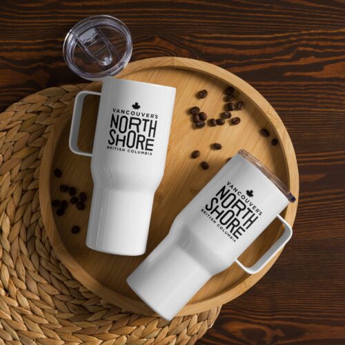 Logo Travel Mug With A Handle