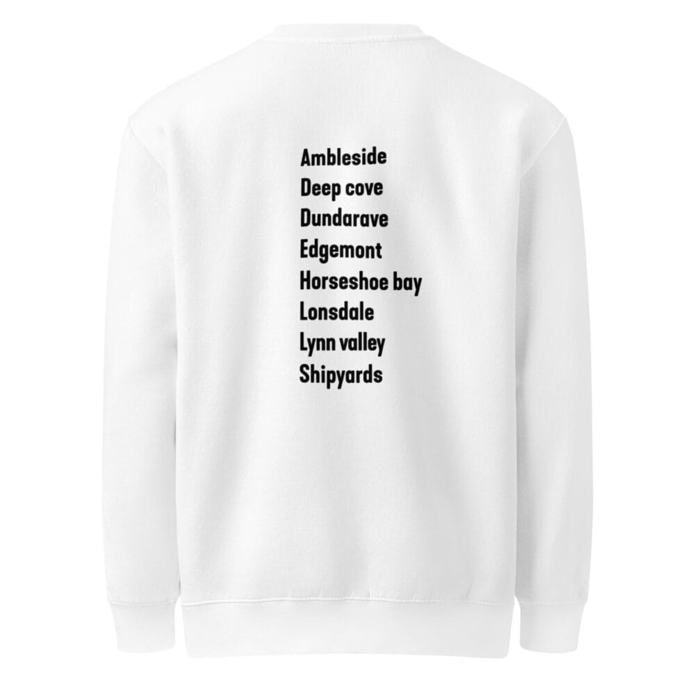 Neighbourhood Unisex premium crew neck sweatshirt