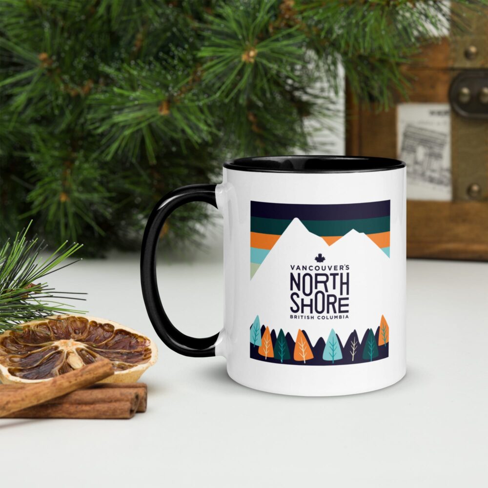 Mountain Mug with Color Inside