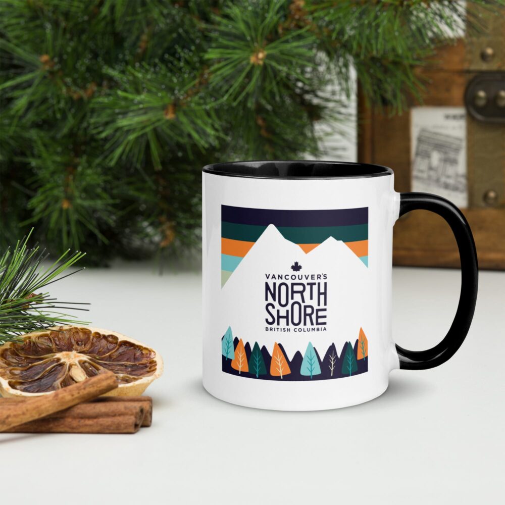 Mountain Mug with Color Inside - Image 5