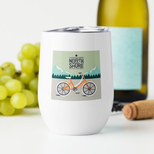 Logo Bike Wine Tumbler