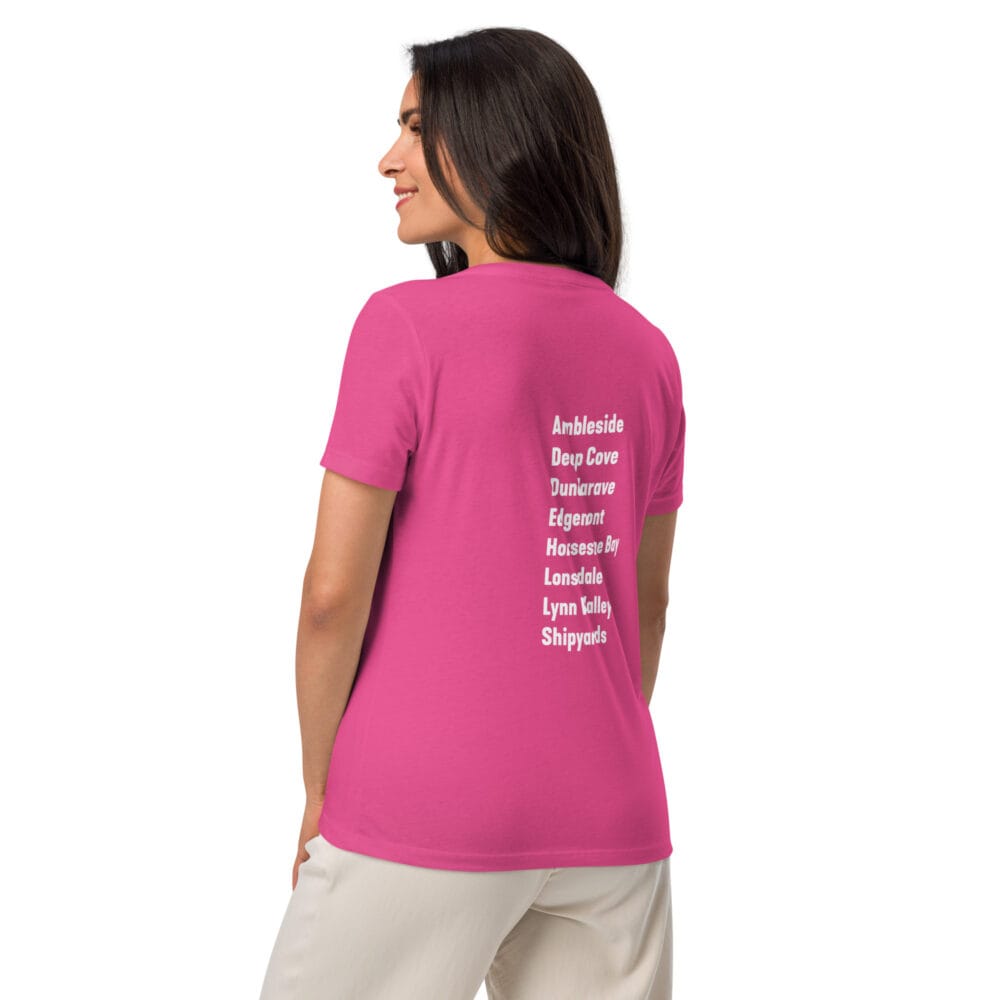Neighbourhood Women’s relaxed v-neck t-shirt - Image 4