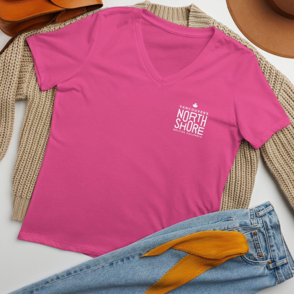Neighbourhood Women’s relaxed v-neck t-shirt - Image 8