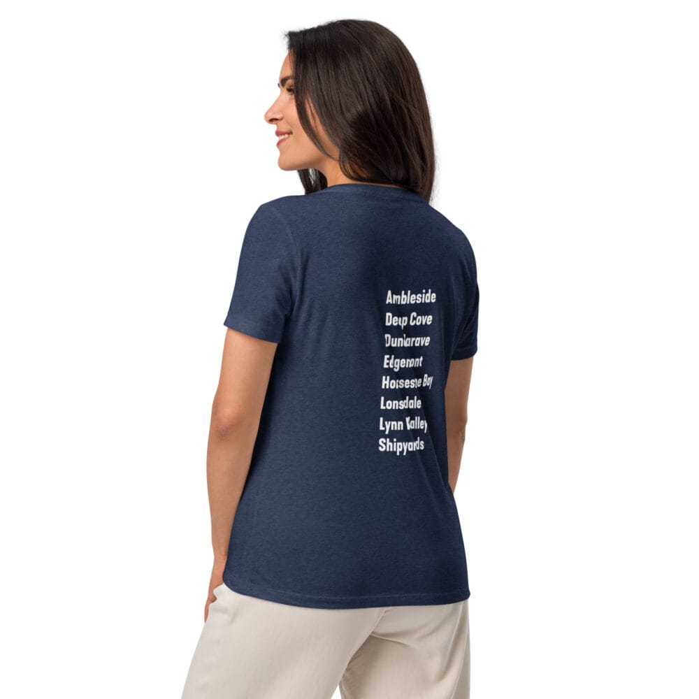 Neighbourhood Women’s relaxed v-neck t-shirt - Image 3