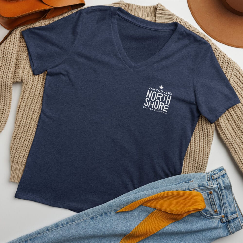 Neighbourhood Women’s relaxed v-neck t-shirt - Image 6