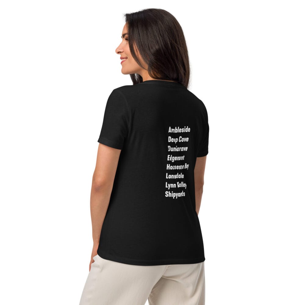 Neighbourhood Women’s relaxed v-neck t-shirt - Image 2