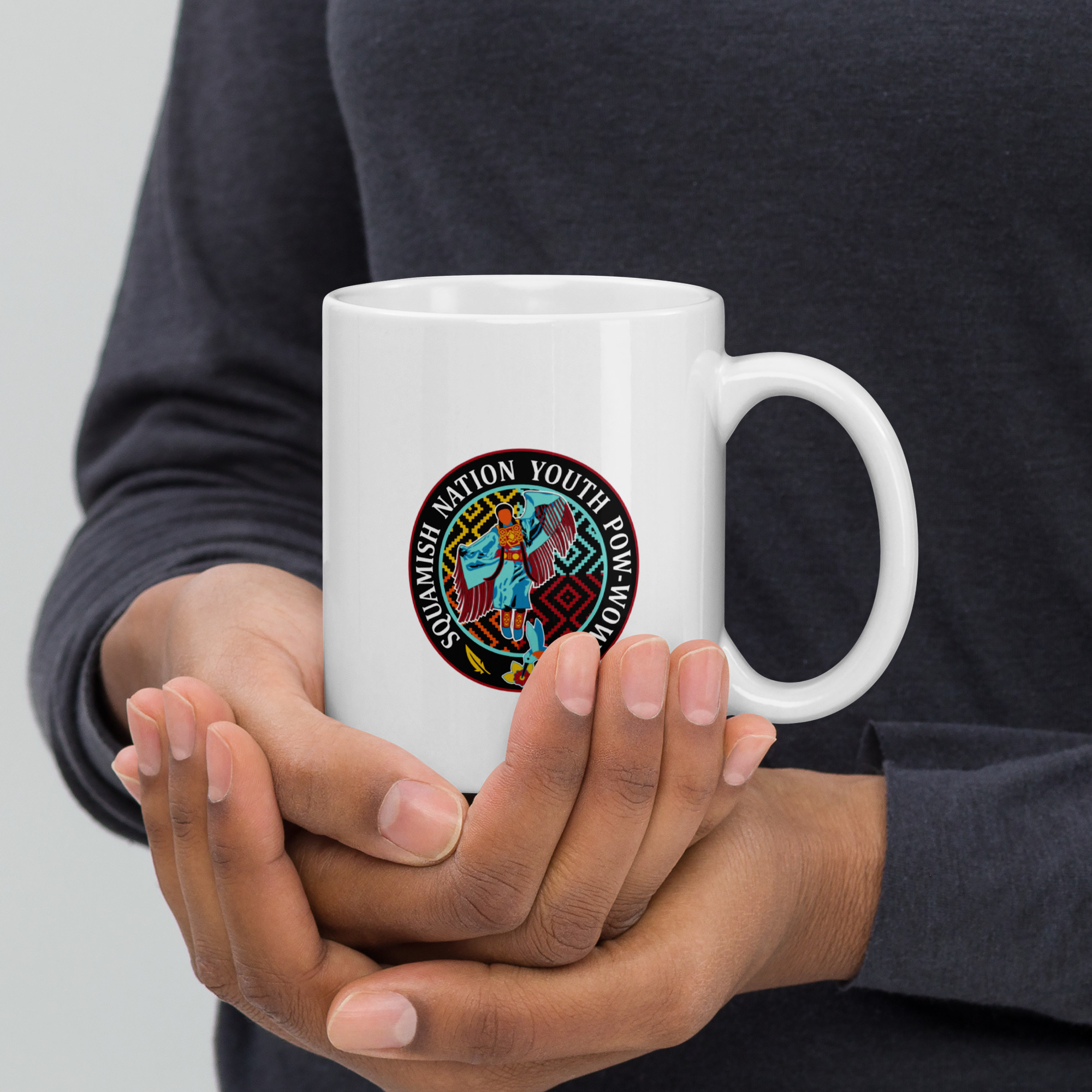 White glossy mug - Image 2